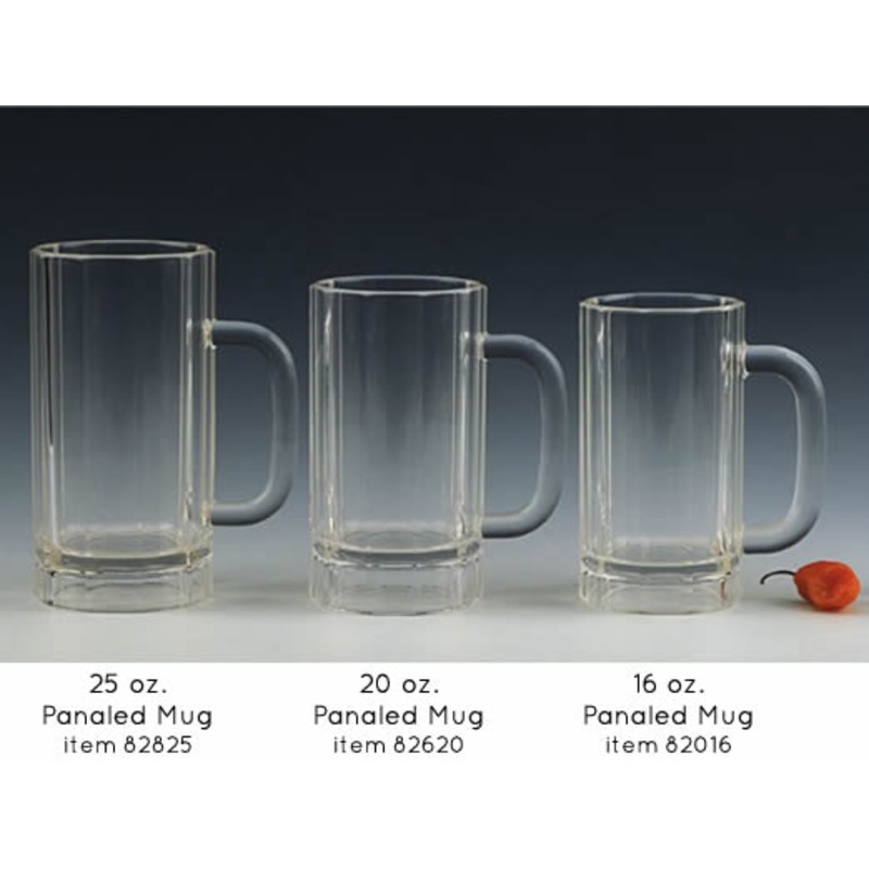 Encore Plastics 82825 - Beer Mug - Clear Plastic - 25 oz