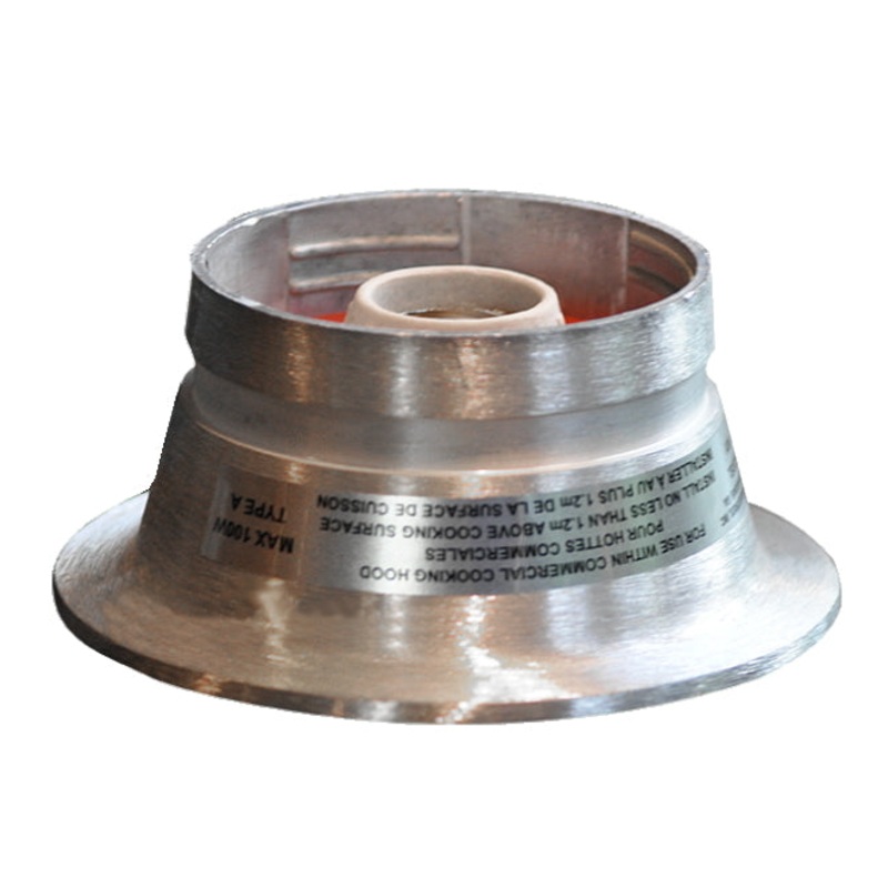 Kason 11801000013 1801 Series Vapor Proof Globe Light Fixture Housing for Vent Hoods or Walk-Ins