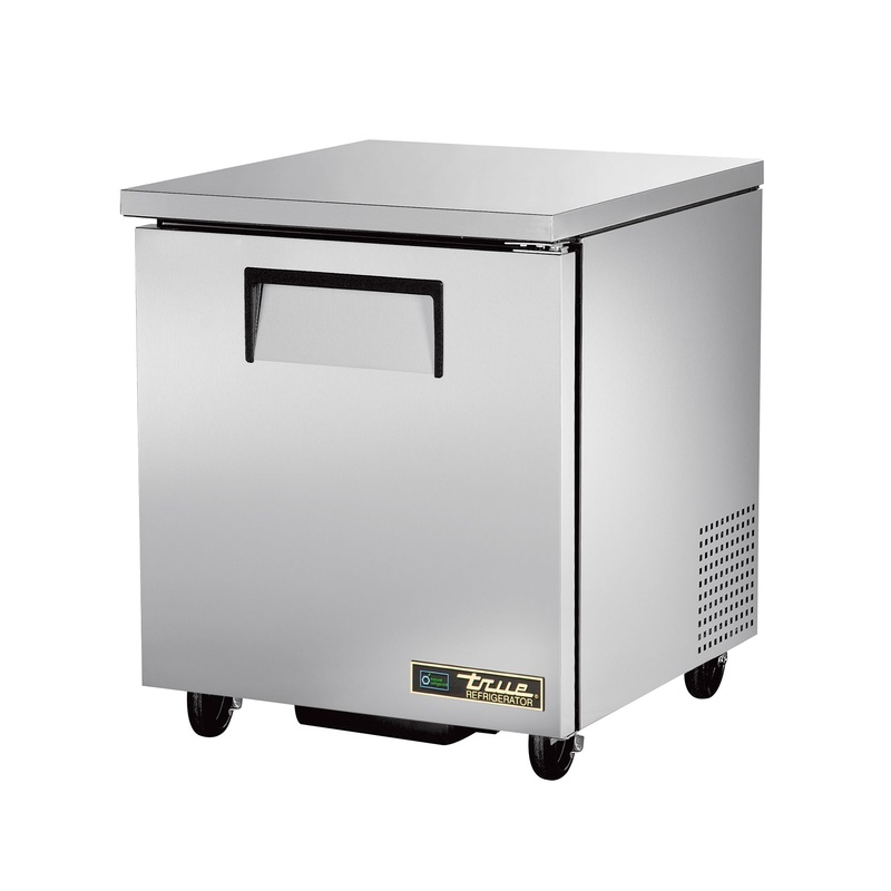 True TUC-27-HC 1-Section 1 Solid Door Undercounter Refrigerator 27" - 6.6 cu. ft. - 115v