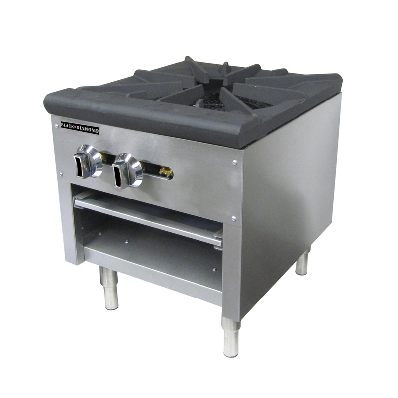 Adcraft BDCTSP-1/NG Gas Stock Pot Range 18" - NG 1 Burner