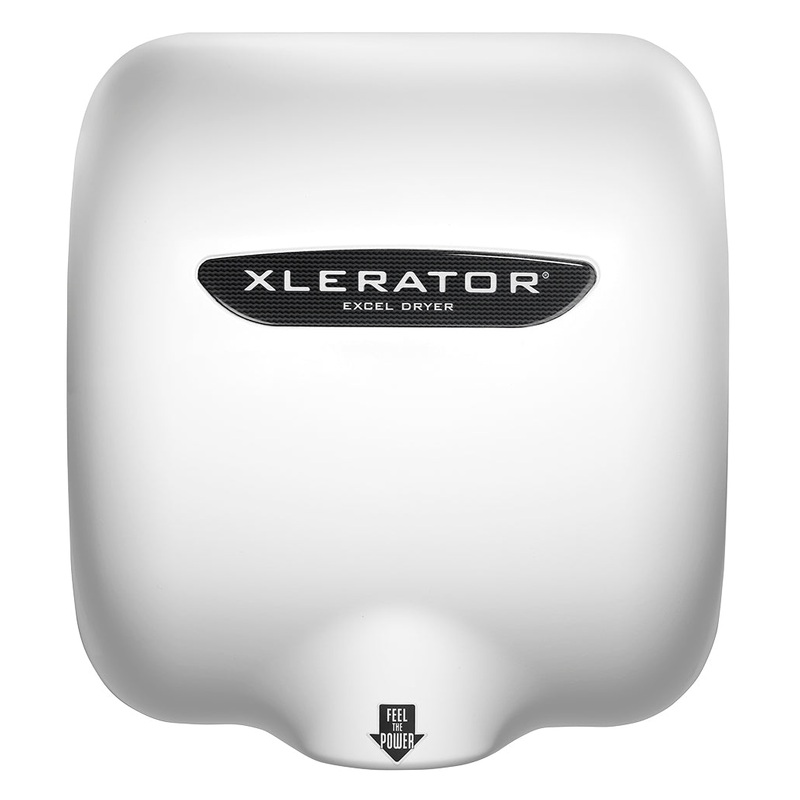 Excel Dryer XL-W XLERATOR White High Speed Electric Hand Dryer - 110-120v, 1500W