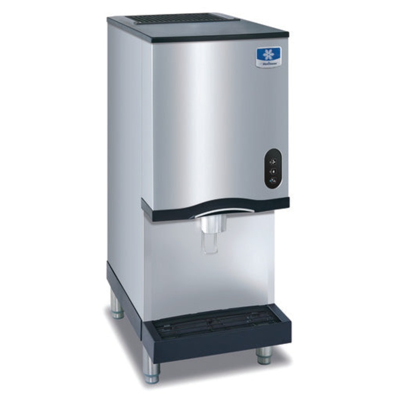 Manitowoc CNF0201A-L Countertop Nugget Ice Maker & Water Dispenser - 12- lb. Bin with Lever Dispensing - Air Cooled
