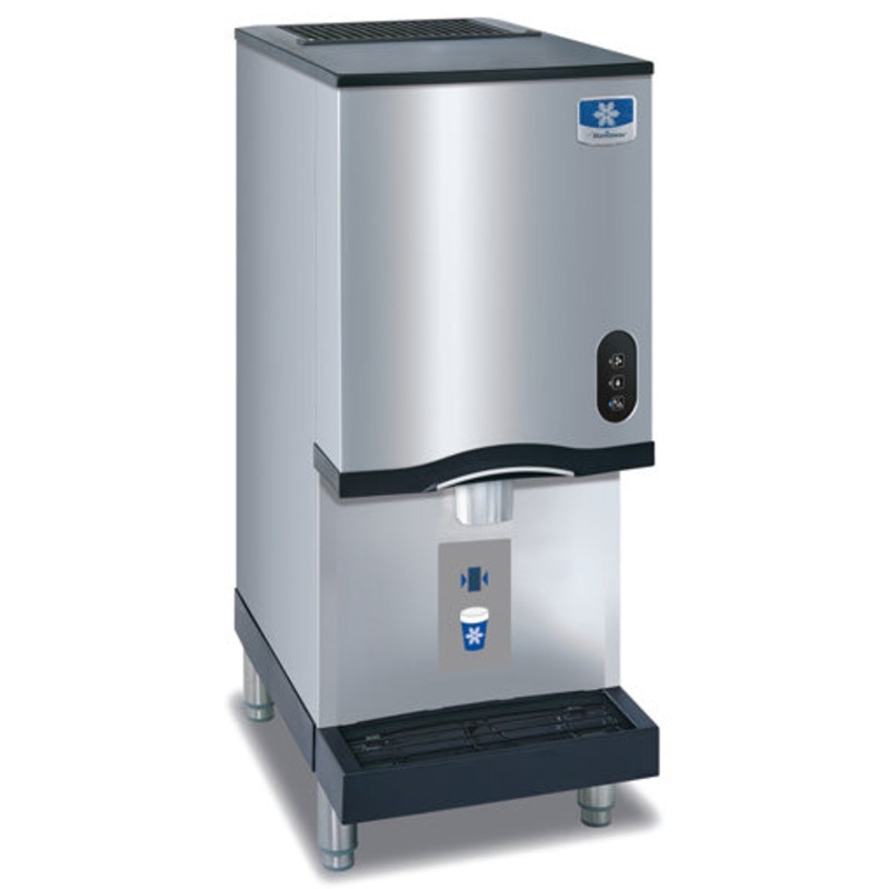 Manitowoc CNF0202A Countertop Nugget Ice Maker & Water Dispenser - 20- lb. Bin with Sensor Dispensing - Air Cooled