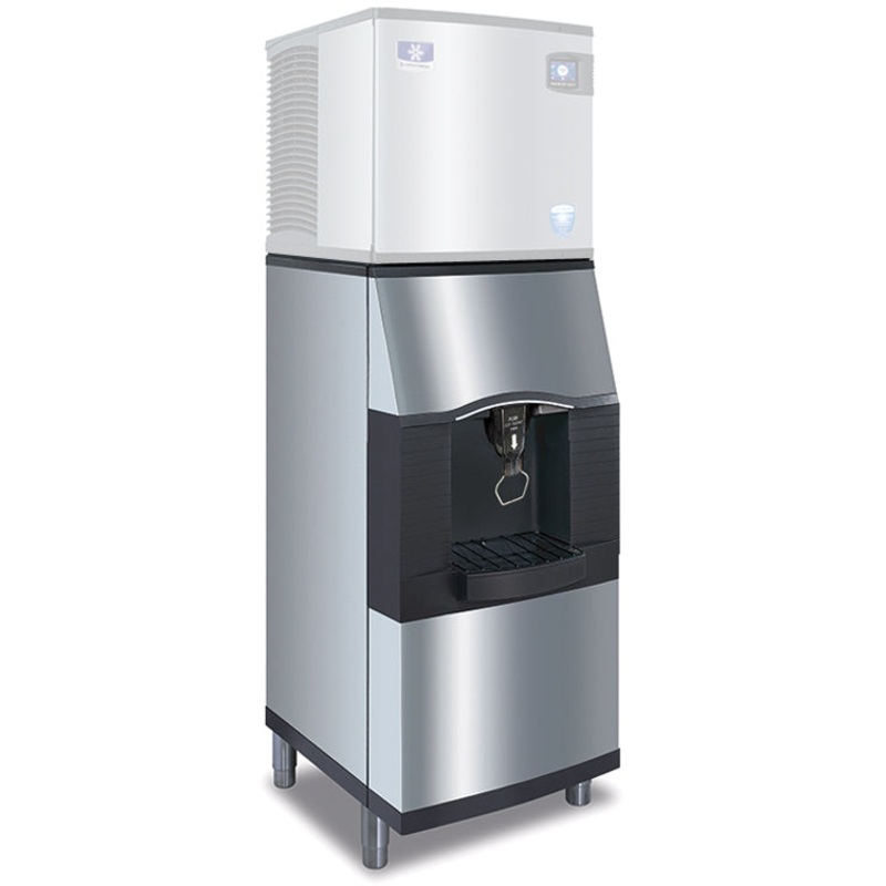 Manitowoc SPA162 Floor Model Touchless Lever Hotel / Vending Ice Dispenser 22" - 120 lb. Capacity