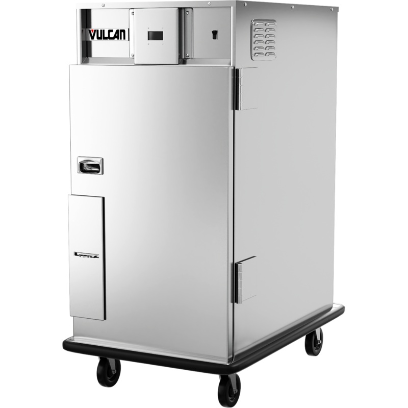 Vulcan CBFTHS Half Size Correctional Heated Holding & Transport Cabinet with Bumper 45"H - 120v