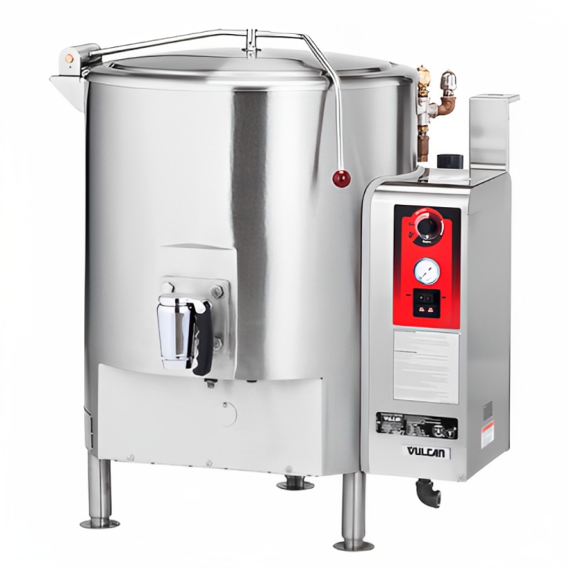 Vulcan SL80 Direct Steam Fully Steam Jacketed Stationary Kettle 80 Gal.