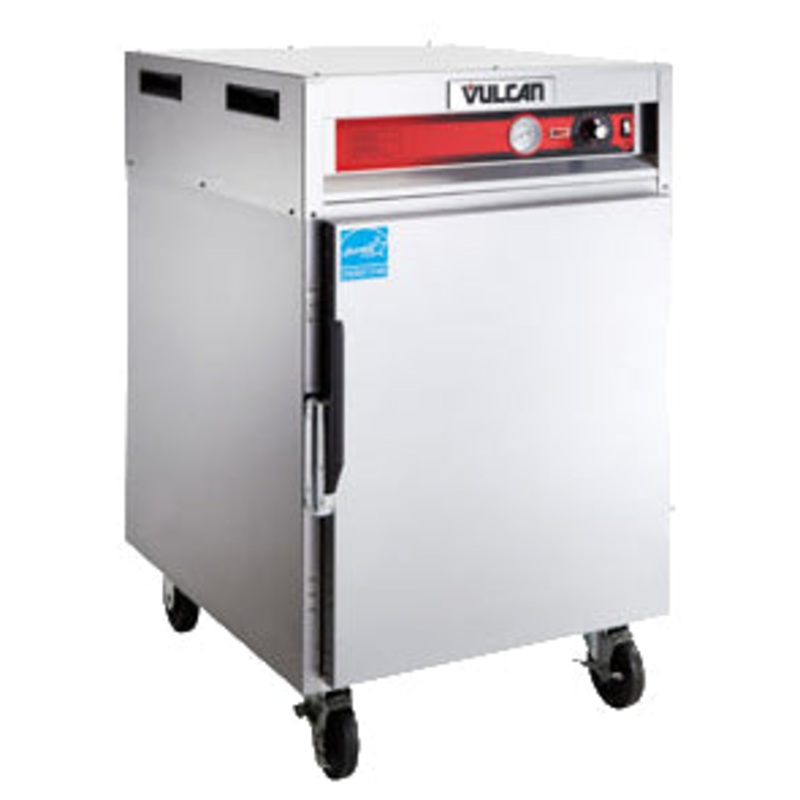 Vulcan VBP7LL Half Size Heated Holding & Transport Cabinet with Lip-Loading Racks 39"H - 120v
