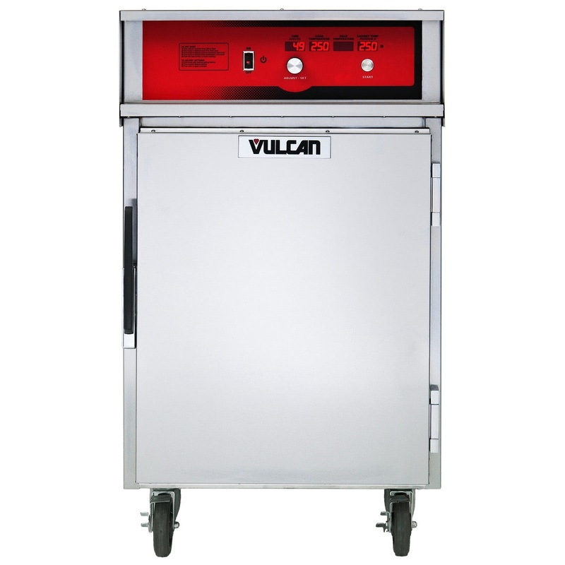 Vulcan VCH8 Single-Deck Half Height Cook and Hold Oven 44-1/4"H - Holds 8 Pans - 208/240v