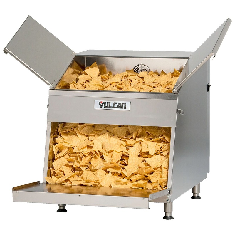 Vulcan VCW26 Top-Load First-In First-Out Chip Warmer 26 Gal - 120v