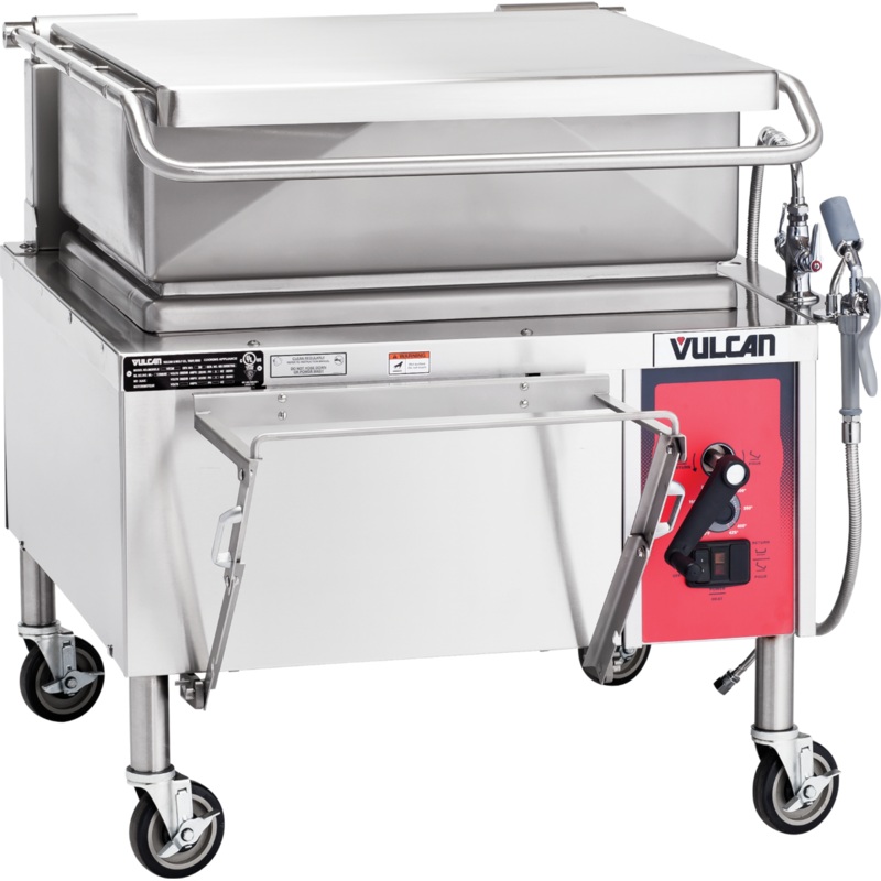 Vulcan VG30 - Natural Gas Manual Tilting Braising Pan / Tilt Skillet 30 Gal. - 90000 BTU