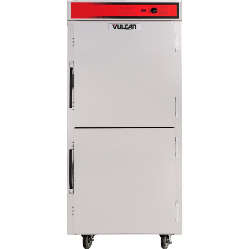 Vulcan VPT15 Full Size Pass-Thru Heated Holding & Transport Cabinet 66-1/2"H - 120v - Holds 15 Sheet Pans