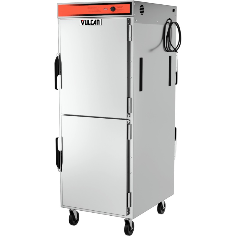 Vulcan VPT18 Full Size Pass-Thru Heated Holding & Transport Cabinet 73-1/2"H - 120v - Holds 18 Sheet Pans