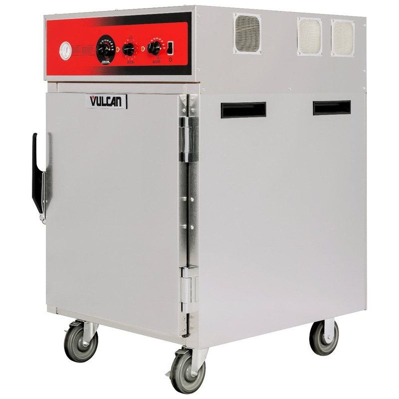 Vulcan VRH8 Single-Deck Half Height Cook and Hold Oven 42-1/2"H - Holds 8 Sheet Pans - 208/240v