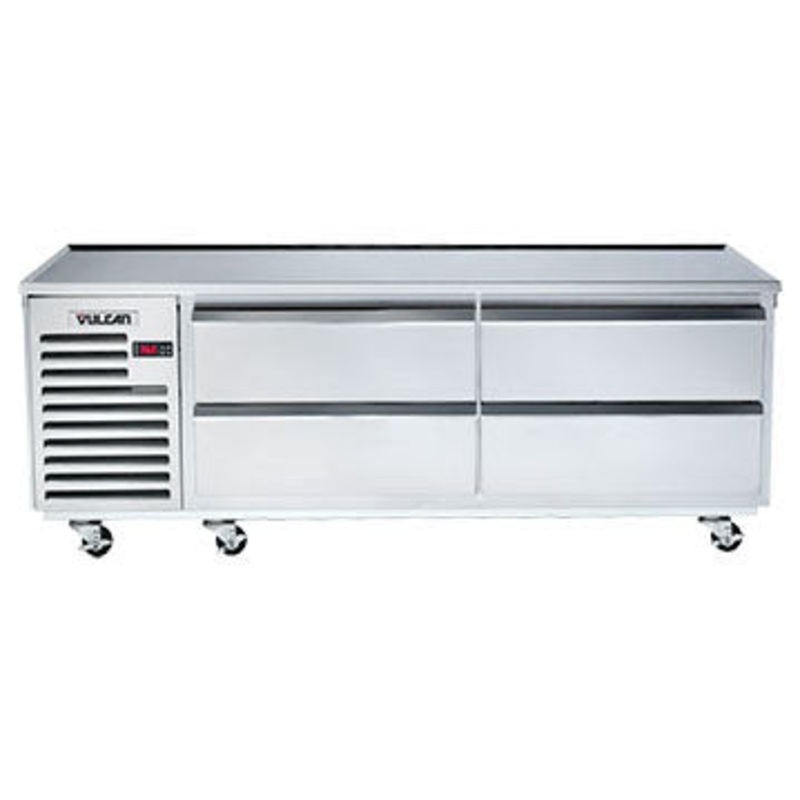 Vulcan VSC72 - Self-Contained 4 Drawer Refrigerated Chef Base 72"