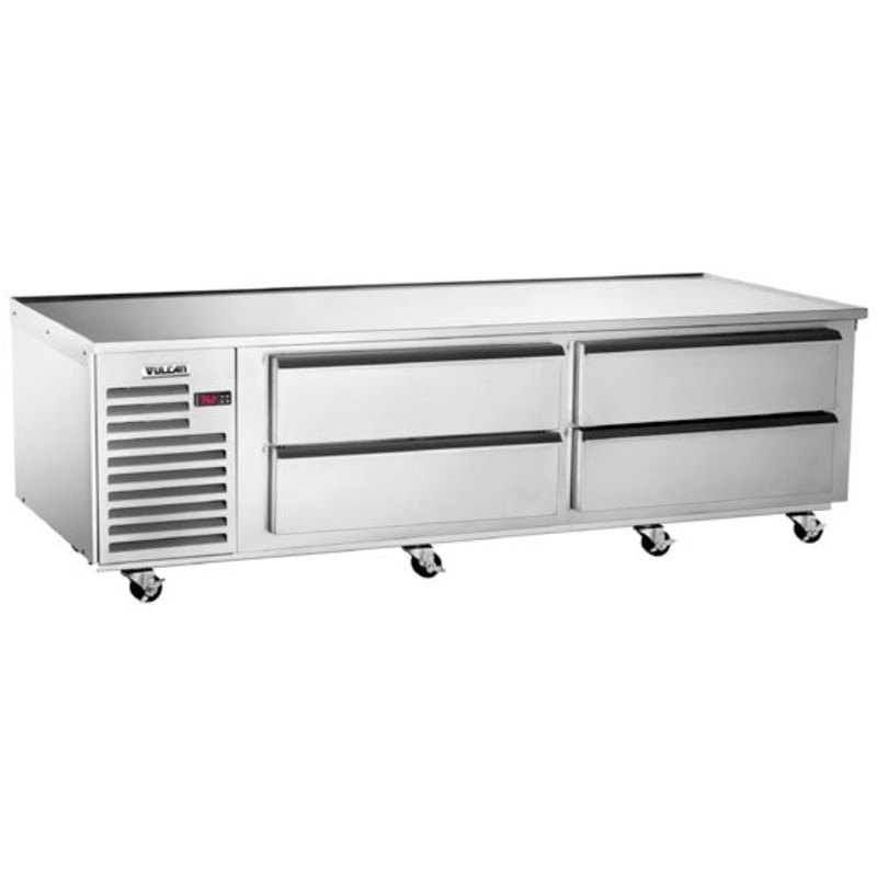 Vulcan VSC84 - Self-Contained 4 Drawer Refrigerated Chef Base 84"