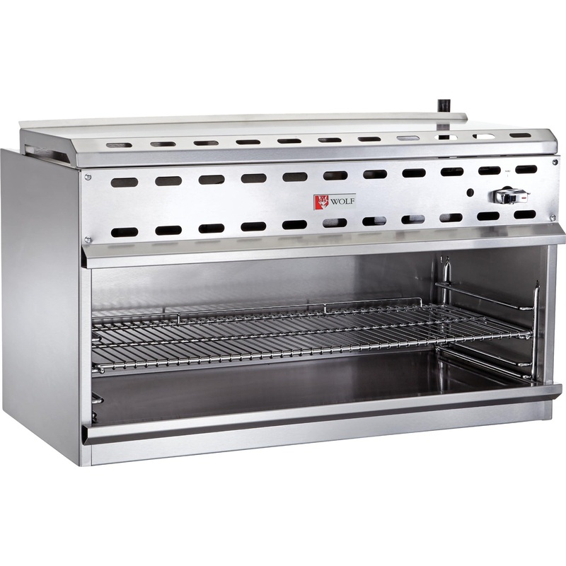 Wolf WICM72 - Wall Mounted Infrared Natural Gas Cheesemelter 72" - 60,000 BTU