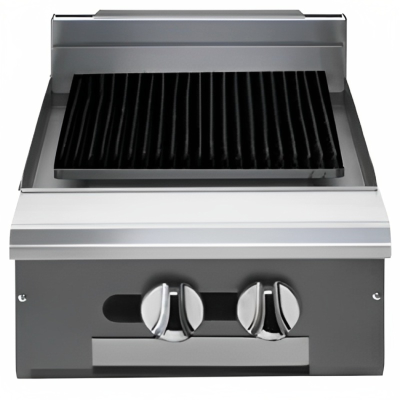 Vulcan VCBB18 V Series Heavy Duty Radiant Natural Gas Charbroiler Modular w/ 2 Burners 18"